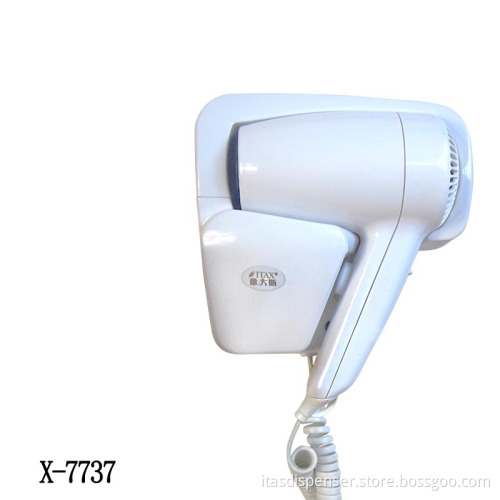 ITAX X-7737 wall-mounted ABS plastic high speed Skin Dryer Hotel bathroom home bathroom hair dryer dry skin hanging wall hanging